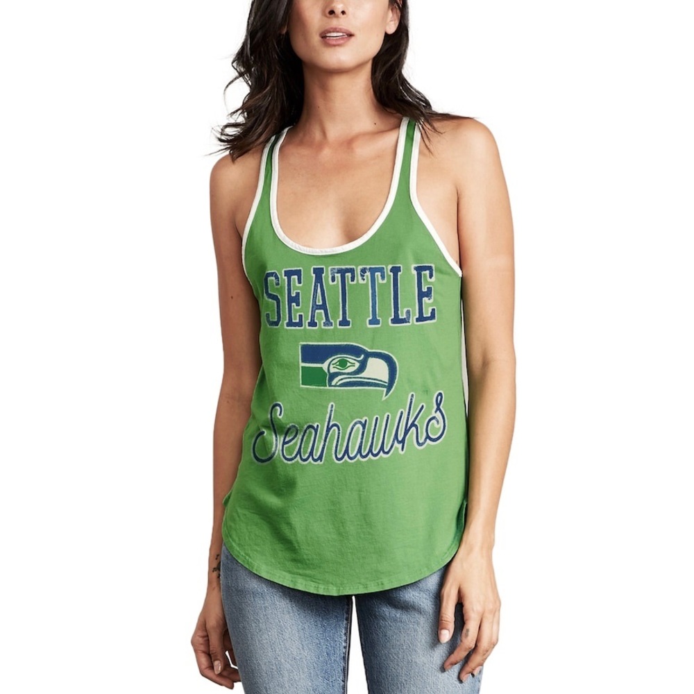 💙Seattle Seahawks💚 Junk Food Timeout Tank Top